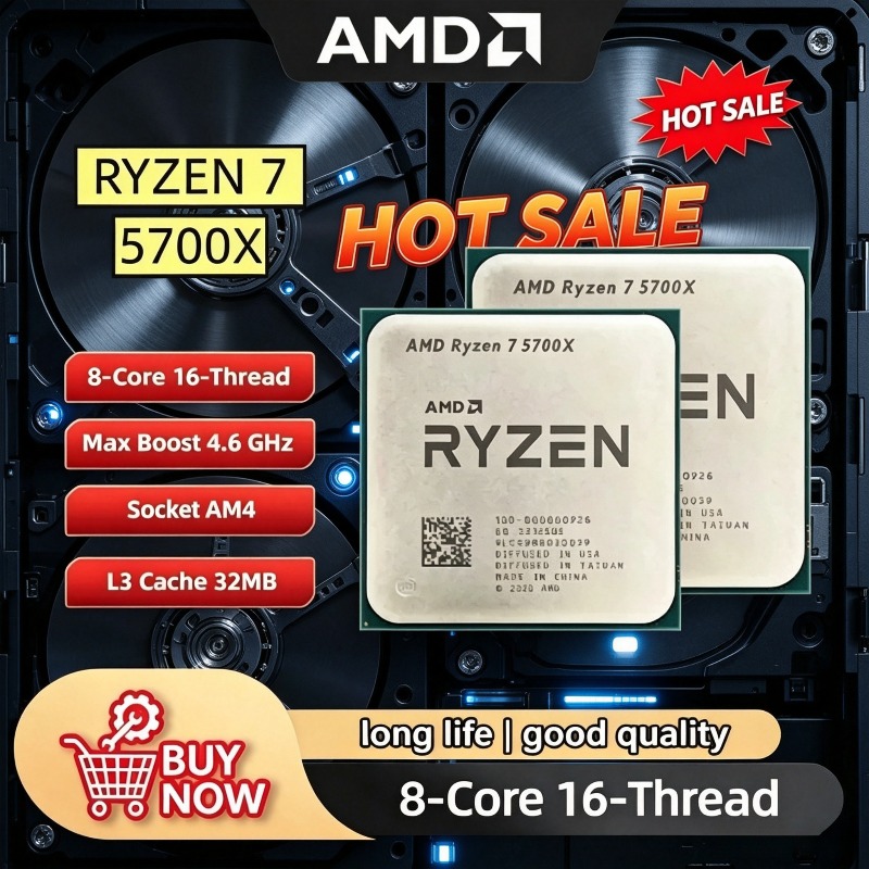 Amd Cpu Ryzen 7 - AMD Ryzen 7 5700X Unlocked Desktop