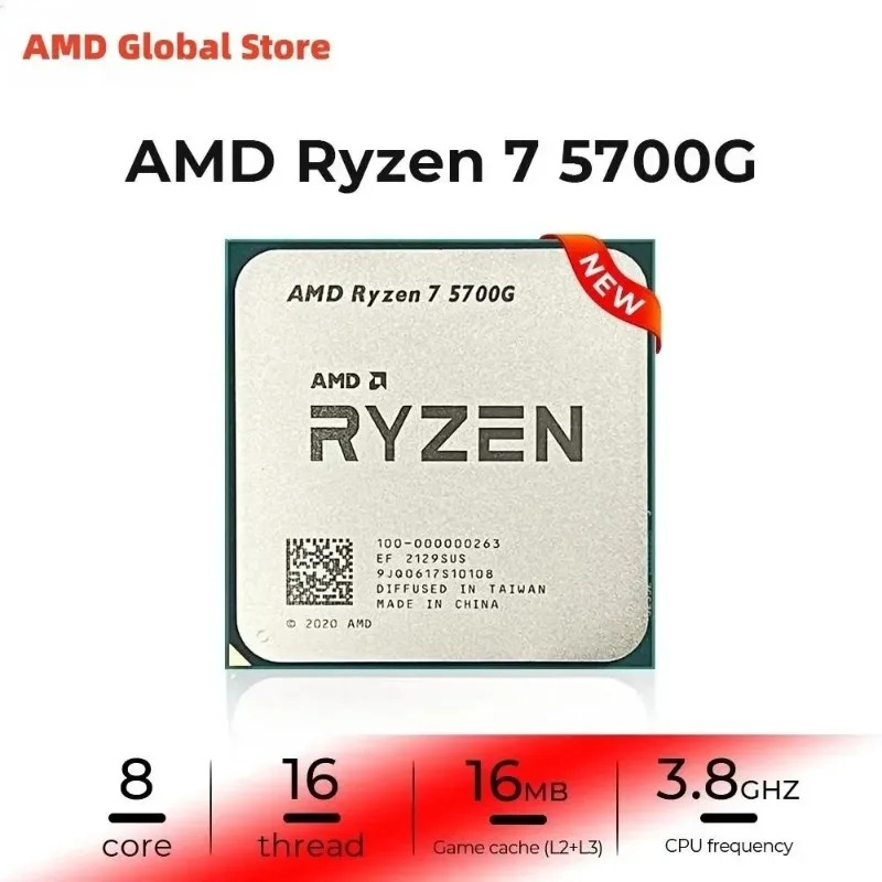 100% Brand New AMD Ryzen 7 570 - Amd Cpu Ryzen 7 recension och pris