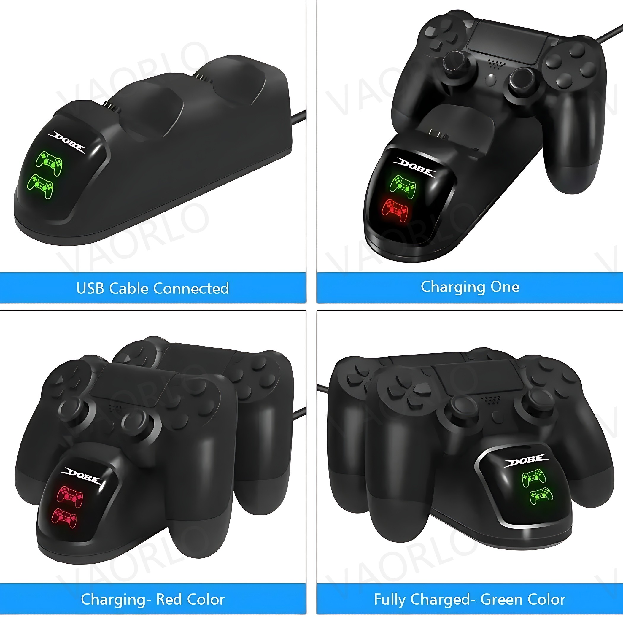 New PS4 Charging Station Wirel - Controller Charging Stand recension och pris