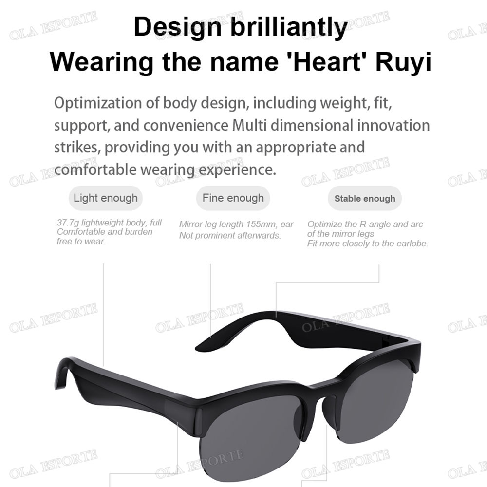 Smart Bluetooth V5.3 Sunglasse - Esports In Gaming recension och pris