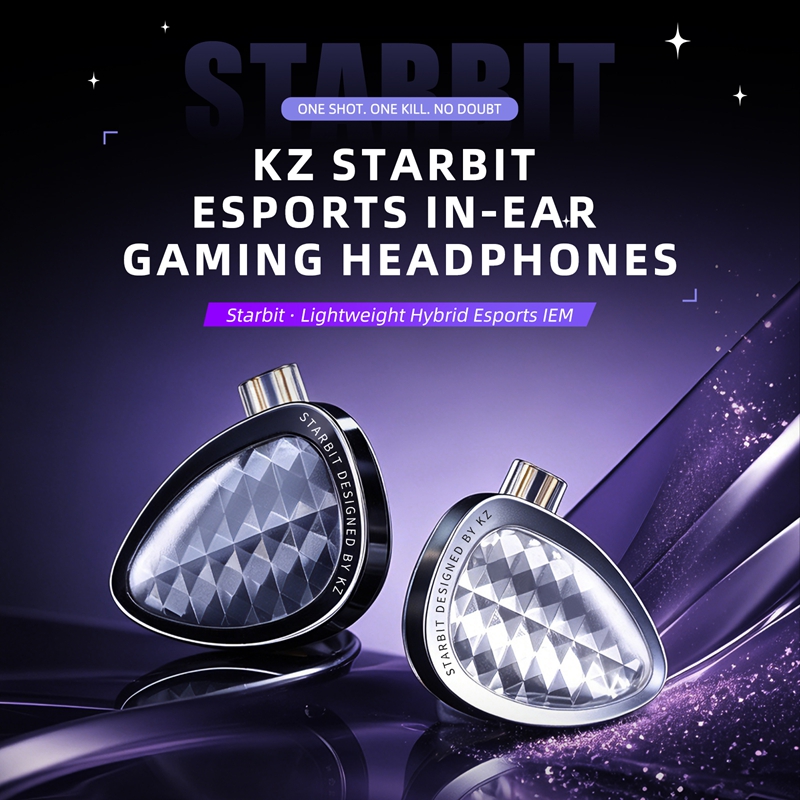 KZ Starbit Wired Gaming Earpho - Esports Gaming Video recension och pris