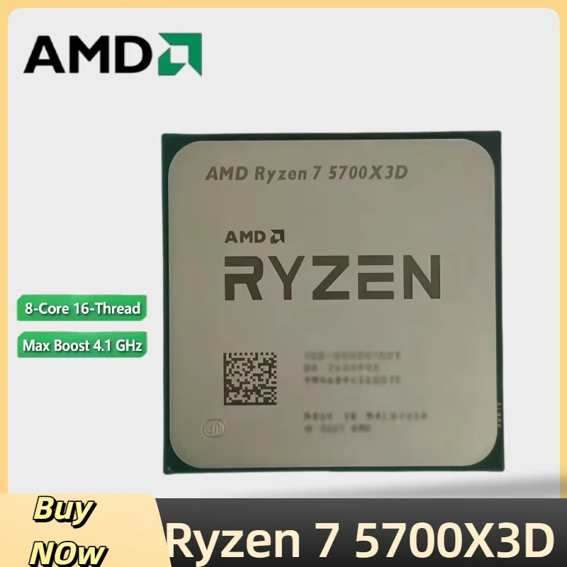AMD Ryzen 7 5700X3D Bulk CPU f - Amd Cpu Ryzen 7 recension och pris